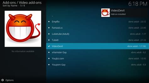 adult films on kodi